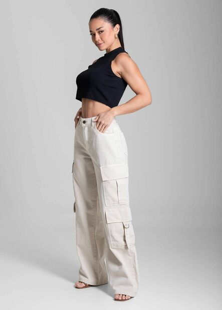 Cal?a Sarja Sawary Wide Leg - 280482