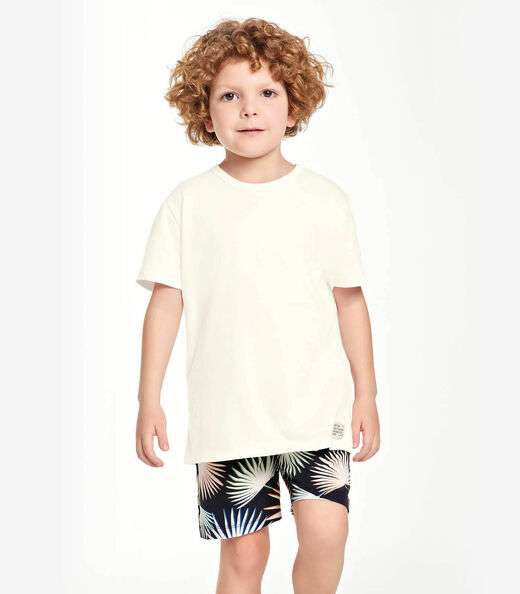 Bermuda Infantil Masculina Microfibra Trick Nick Preto