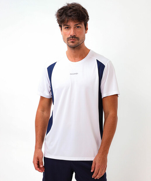 Image_Camiseta Masculina Fitness Recorte MR Branco