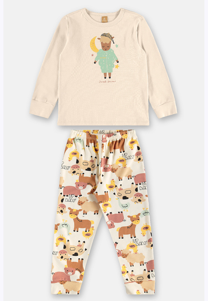 Pijama Unissex Infantil Suedine Up Baby