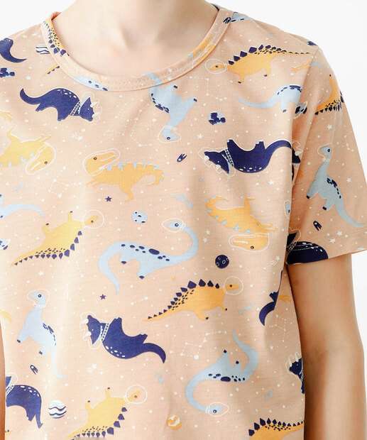 Pijama Infantil Estampado 2 a 12