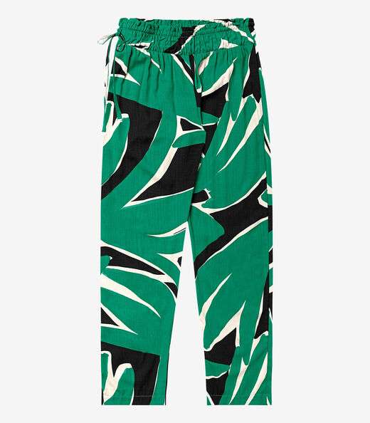 Calça Feminina Estampada Endless Preto