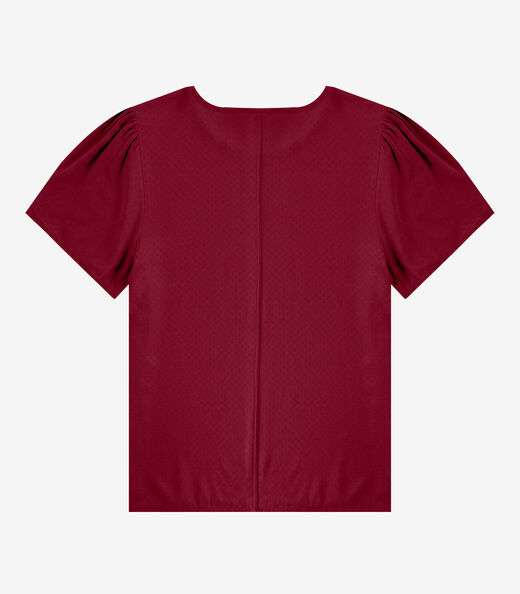 Blusa Feminina Em Viscose Infinita Cor Vermelho