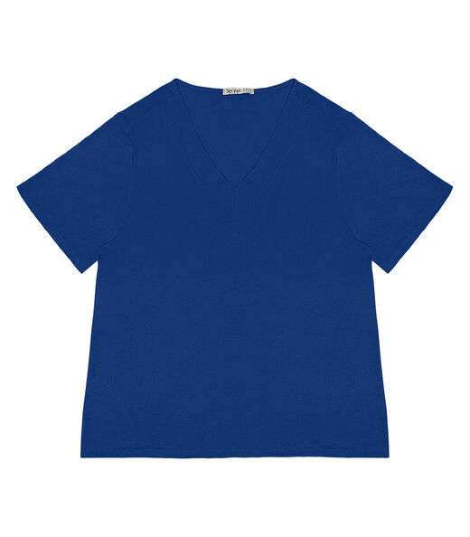 Blusa Feminina Plus Size Secret Glam Azul