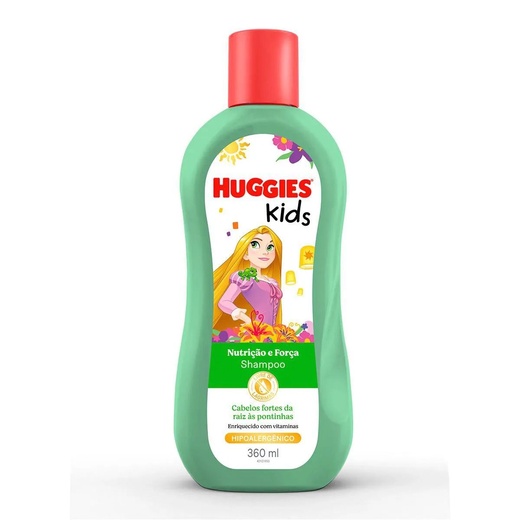 Image_Kit com 3 Unidades de Shampoo Huggies 360ml Kids Nutrição E Força