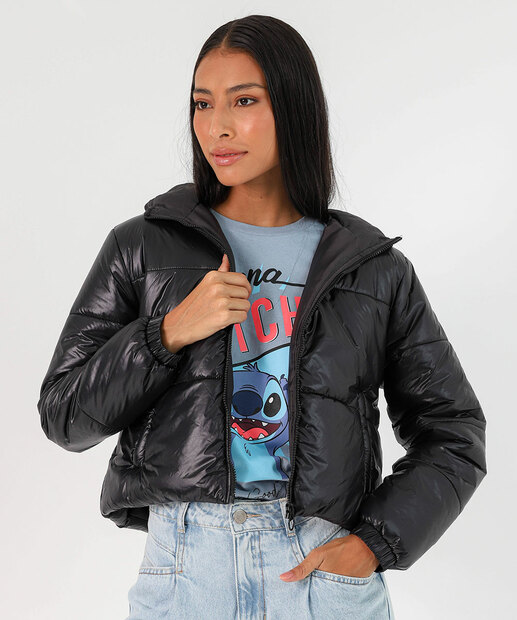 Image_Jaqueta Feminino Cropped Puffer Marisa Preto