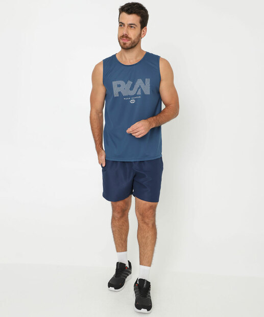 Image_Bermuda Masculina Fitness Básica MR Azul