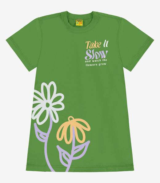 Image_Vestido Infantil Meia Malha Rovi Kids Verde
