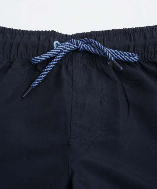 Kit 2 Bermudas Infantil Estampa Peixe MR Tam 1 a 4