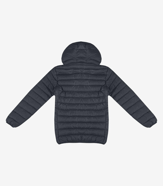Jaqueta Masculina Puffer Com Capuz All Free Cinza