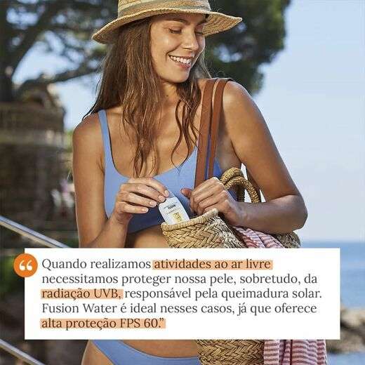 Protetor Solar Facial Isdin Fusion Water Star FPS60 30ml