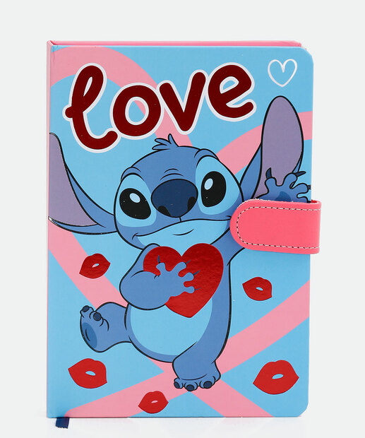 Caderneta Anotações Estampa Stitch Disney  