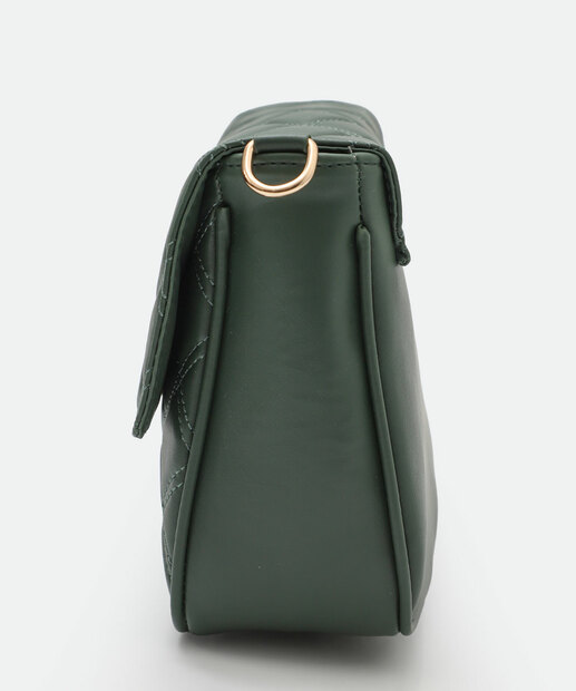 Bolsa Transversal Feminina Matelassê Marisa Preto