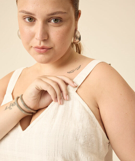 Blusa Plus Size Feminina Regata Marisa