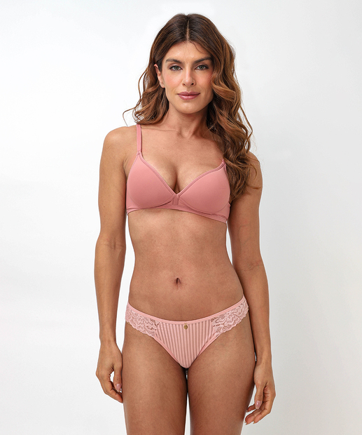 Sutiã Com Base DelRio Rosa