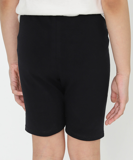 Bermuda Infantil Ciclista Lisa Marisa Tam 4 a 10 Preto