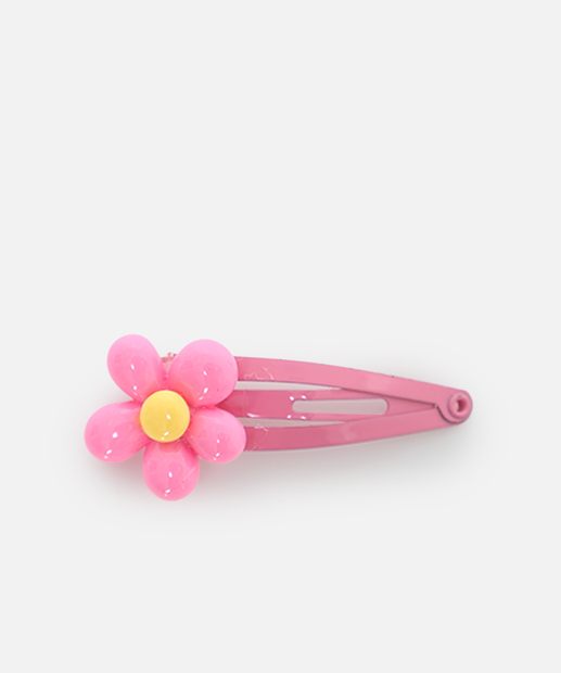 Kit 3 Peças Tic Tac De Cabelo Feminino Marisa Rosa