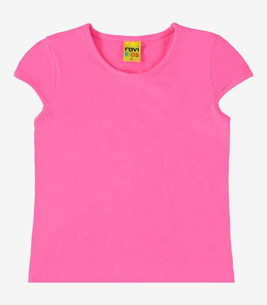 Blusa Infantil Feminino Rovi Kids Rosa