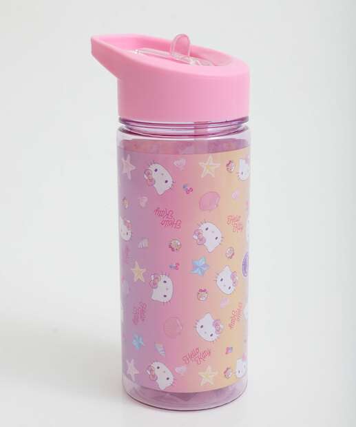 Image_Garrafa Squeeze Infantil Hello Kitty Sanrio 350ml Rosa