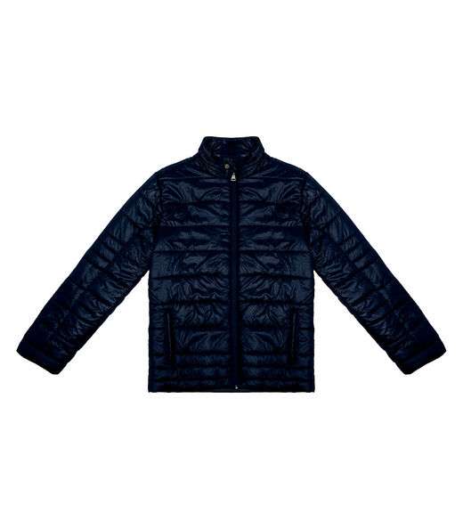 Jaqueta Puffer Juvenil Masculina Minty Azul