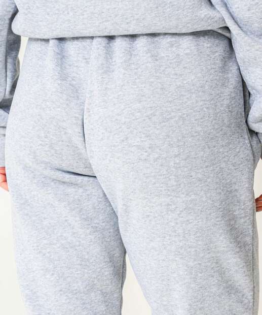 Calça Moletom Feminina Frizo Marisa Preto