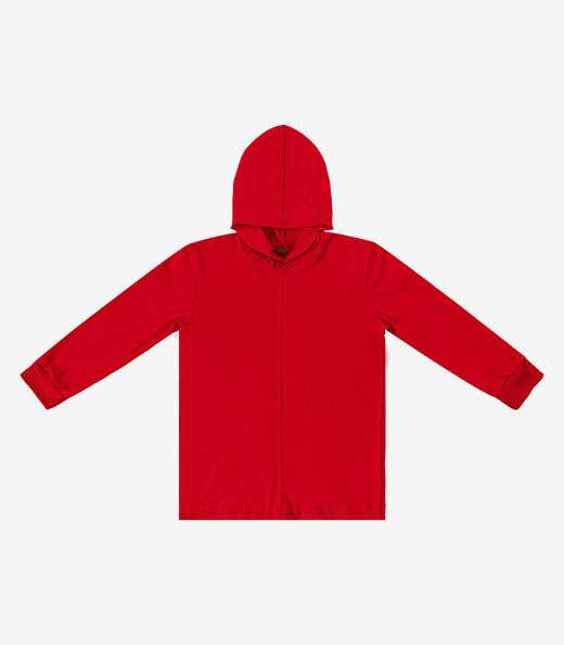 Camiseta Manga Longa Masculino Infantil Select Vermelho