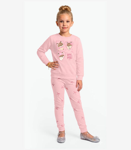 Image_Conjunto Blusão Com Legging Menina Rovi Kids Rosa
