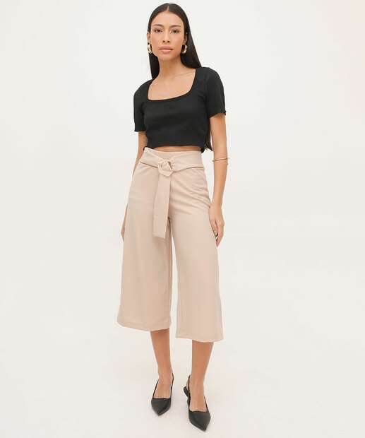 Image_Calça Pantacourt Feminina Clochard Marisa
