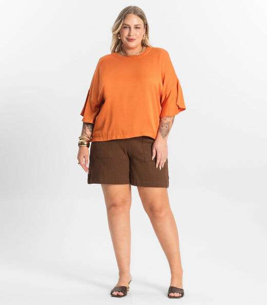 Blusa Feminina Secret Glam Laranja