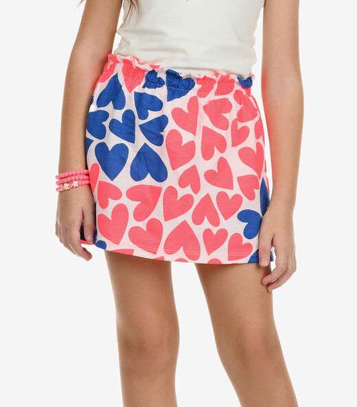 Conjunto Regata Com Saia Cotton Rovi Kids Bege