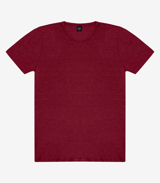 Camiseta Masculina Básica Em Malha Rover Select Vermelho