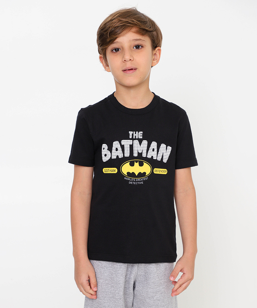 Image_Conjunto Infantil Batman Liga Da Justiça Tam 4 a 10 Preto