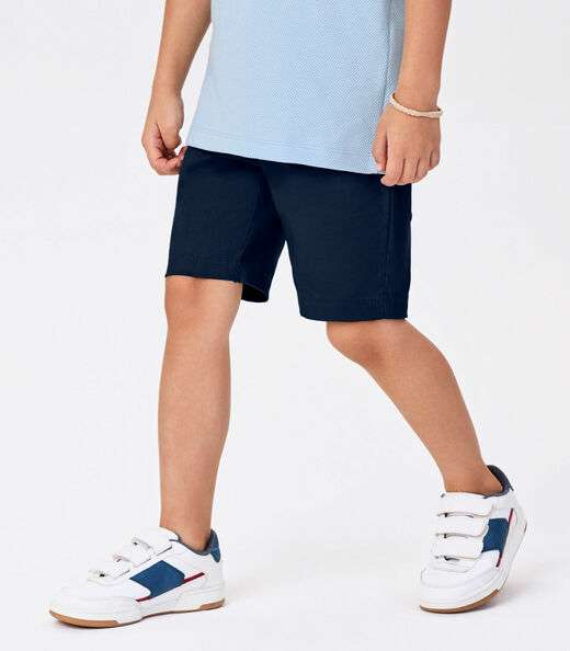 Conjunto Menino Camiseta Com Bermuda Trick Nick Azul