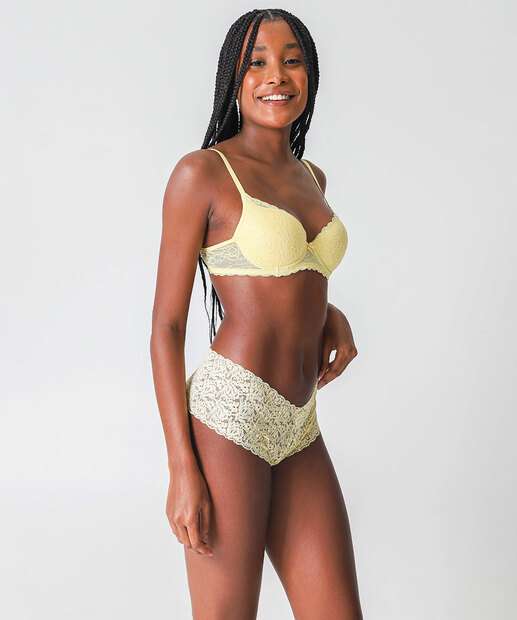 Calcinha Sortida Caleçon Renda Marisa 