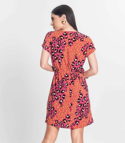 Vestido Feminino Liganete Infinita Cor Rosa