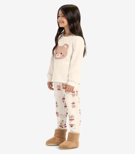 Image_Pijama moletinho Rovi Kids Bege