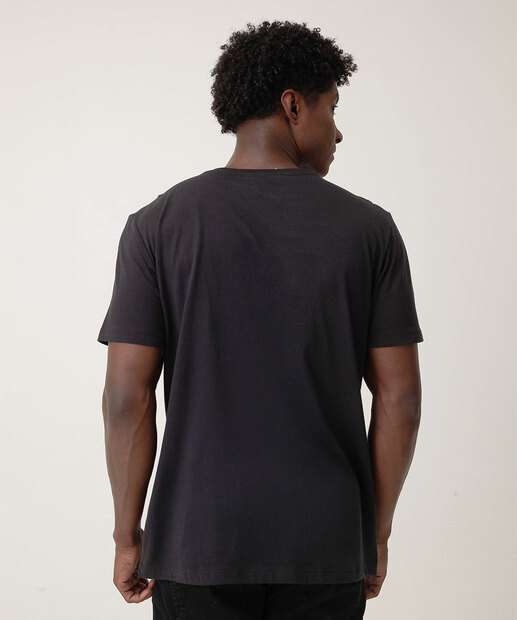 Camiseta Masculina Estampa Frase Marisa Preto