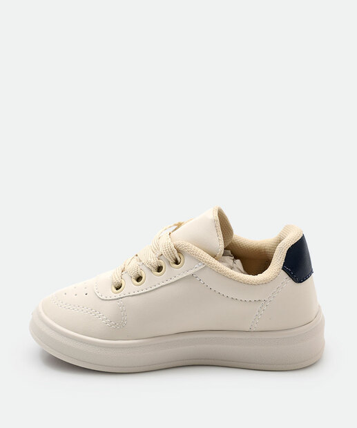 Tênis Infantil Casual Blittz Off White