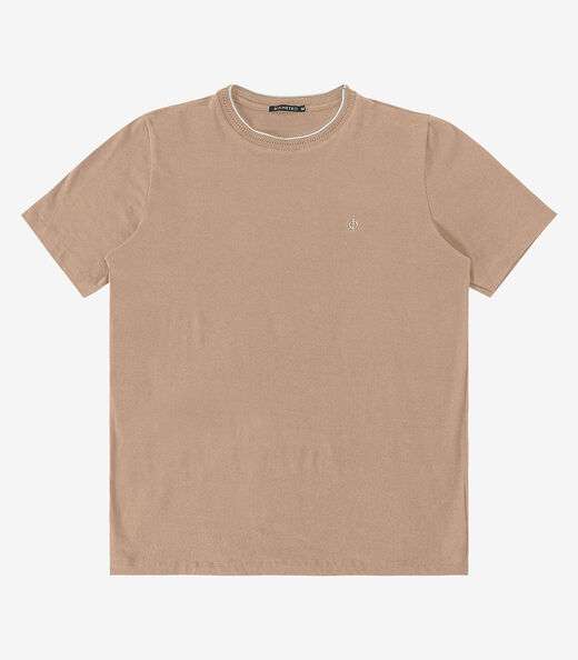 Image_Camiseta Cotton Leve Masculina Diametro Marrom