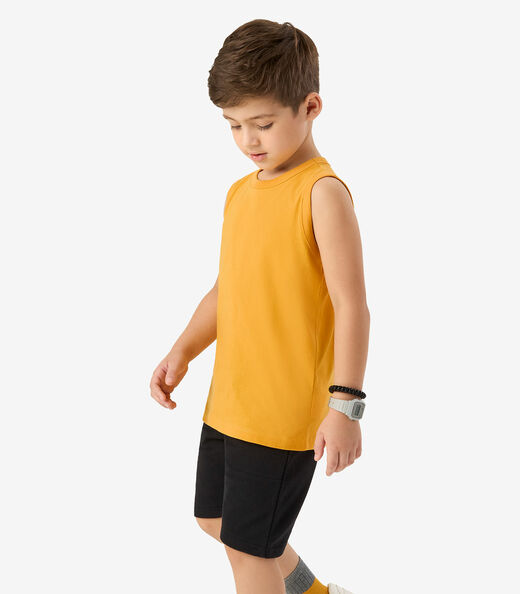 Bermuda Básica Menino Rovi Kids Preto