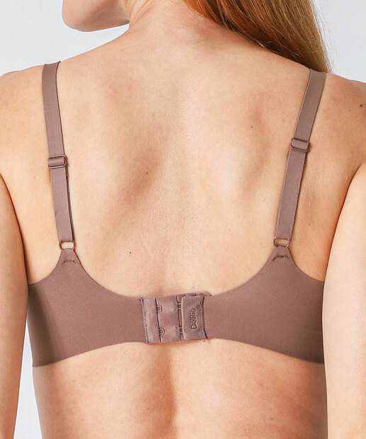 Kit 2 Sutiãs Com Bojo Moldado 3D DelRio Bege