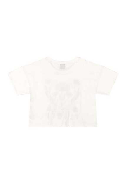Blusa Juvenil com Puff Gloss