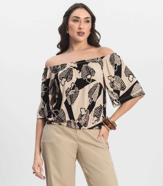 Image_Blusa Feminina Ciganinha Infinita Cor Preto