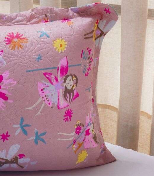 Jogo Cobre Leito Dupla Face Solteiro Bene Casa Rosa