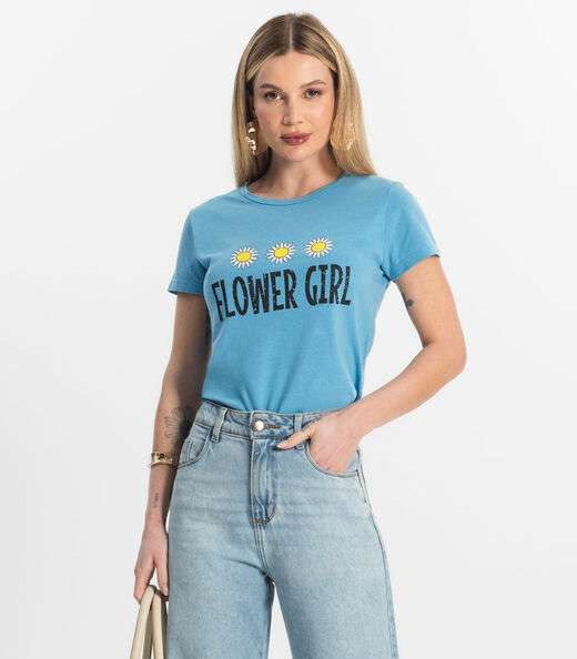 Image_Blusa T-Shirt Feminina Estampada Select Azul