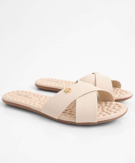 Rasteirinha Feminina Modare Bege