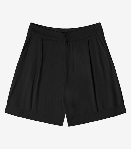 Bermuda Viscose Double Feminina Endless Preto