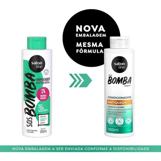 Condicionador SOS Bomba Antiqueda Salon Line 300ml