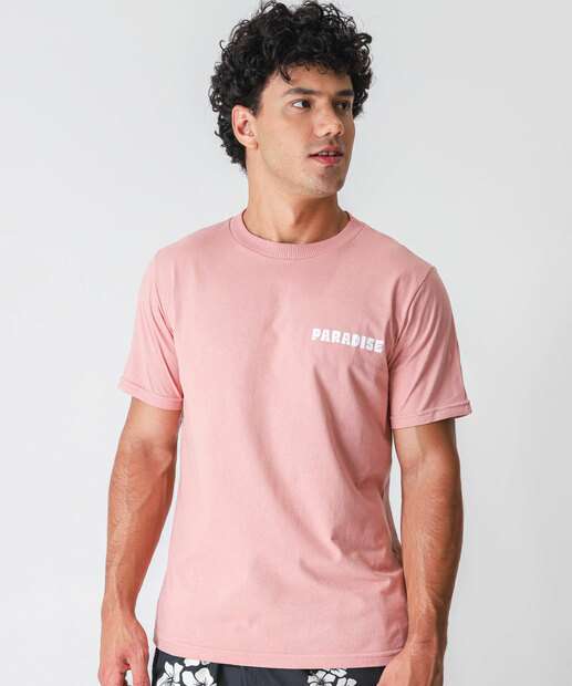 Image_Camiseta Masculina Estampa Frase Nas Costas MR Rosa