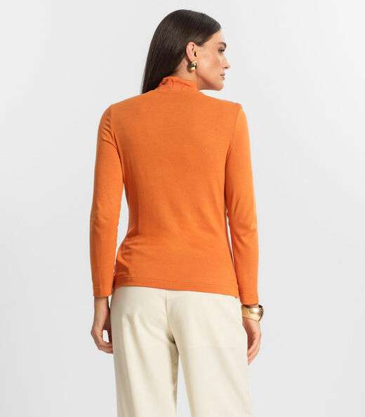 Blusa Feminina Manga Longa Endless Laranja